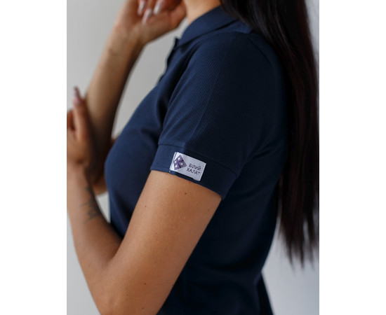 Зображення 4 Медичне поло жіноче синє р. XL, "БІЛИЙ ХАЛАТ" 147-322-677, Розмір: XL, Цвет: синий