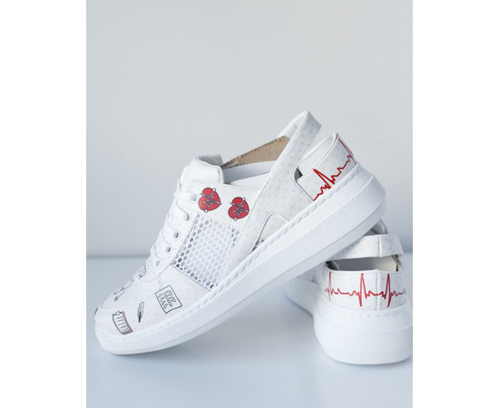 Зображення 4 Взуття медичне кросівки з відкритою п'ятою Doctor PU підошва р. 37, "БІЛИЙ ХАЛАТ" 347-324-849, Розмір: 37, Цвет: doctor