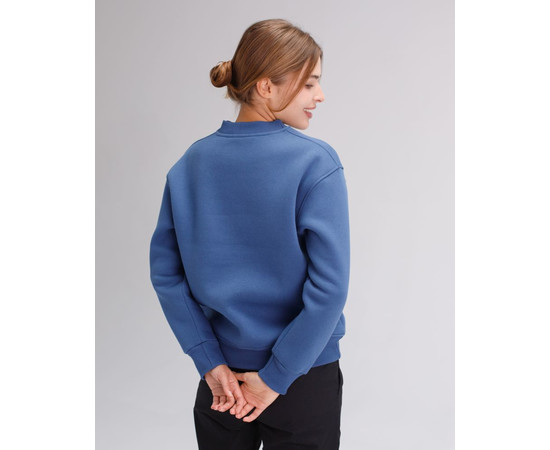 Зображення 2 Медичний утеплений світшот жіночий Онтаріо індиго р. 3XL, "БІЛИЙ ХАЛАТ" 473-425-842, Розмір: 3XL, Цвет: індіго