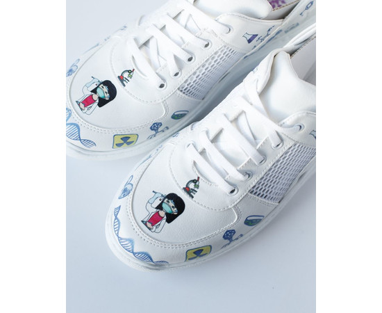 Зображення 3 Взуття медичне кросівки з відкритою п'ятою Laboratory PU підошва р. 37, "БІЛИЙ ХАЛАТ" 347-324-590, Розмір: 37, Цвет: laboratory