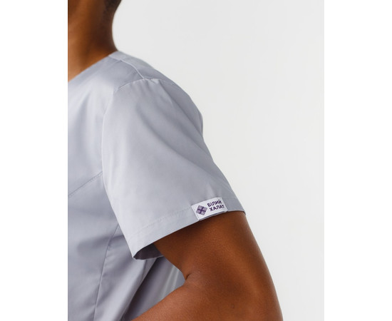 Зображення 7 Медичний костюм чоловічий Мілан сірий р. 48, "БІЛИЙ ХАЛАТ" 134-328-708, Розмір: 48, Цвет: сірий