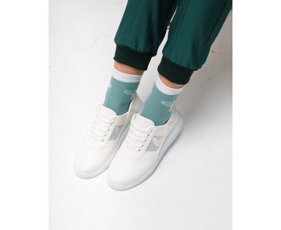 Зображення 4 Взуття медичне кросівки з відкритою п'ятою White PU підошва р. 39, "БІЛИЙ ХАЛАТ" 347-324-731, Розмір: 39, Цвет: білий