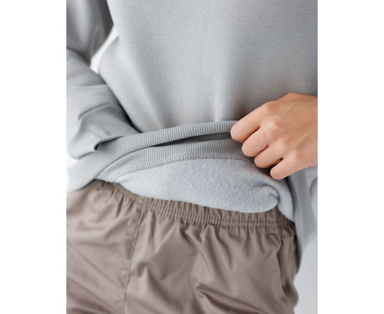 Зображення 5 Медичний утеплений світшот жіночий Онтаріо сірий р. 3XL, "БІЛИЙ ХАЛАТ" 473-328-842, Розмір: 3XL, Цвет: сірий