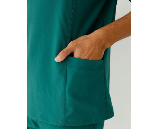 Изображение 5 Медицинский костюм мужской Аризона зеленый р. 56, "БЕЛЫЙ ХАЛАТ" 482-350-924, Размер: 56, Цвет: зеленый