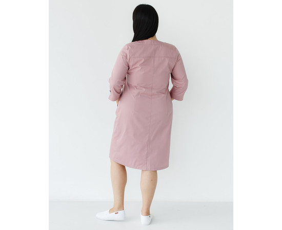 Изображение 2 Медицинский халат женский Валери пепельно-розовый +SIZE р. 58, "БЕЛЫЙ ХАЛАТ" 156-429-677, Размер: 58, Цвет: пепельно-розовый