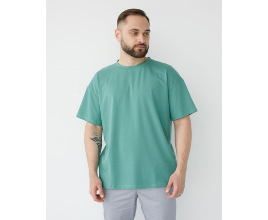 Изображение 3 Медицинская футболка унисекс зеленая р. 2XL, "БЕЛЫЙ ХАЛАТ" 453-396-730, Размер: 2XL, Цвет: зеленый