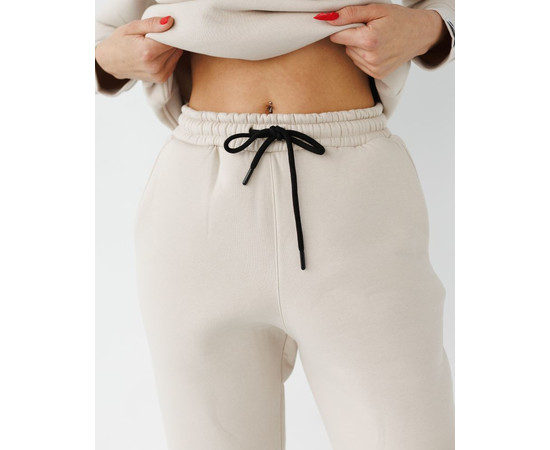 Зображення 3 Медичні жіночі утеплені штани Онтаріо світло-бежеві р. 3XL, "БІЛИЙ ХАЛАТ" 481-494-842, Розмір: 3XL, Цвет: Світло-бежевий