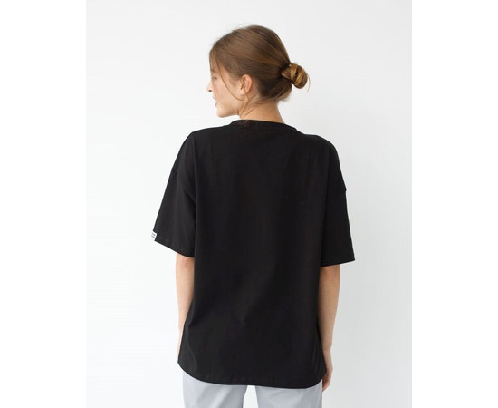 Изображение 4 Медицинская футболка унисекс черная р. 2XL, "БЕЛЫЙ ХАЛАТ" 453-321-730, Размер: 2XL, Цвет: черный