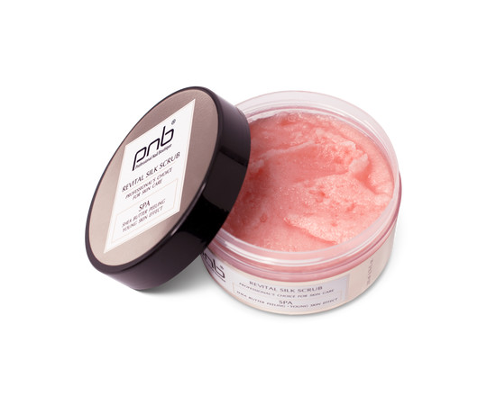 Зображення 3 Відновлювальний шовковий скраб PNB Revital Silk Scrub, 200 мл, Об'єм (мл, г): 200