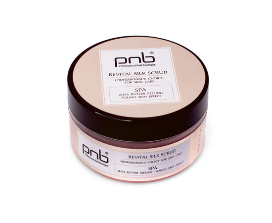 Зображення 2 Відновлювальний шовковий скраб PNB Revital Silk Scrub, 200 мл, Об'єм (мл, г): 200