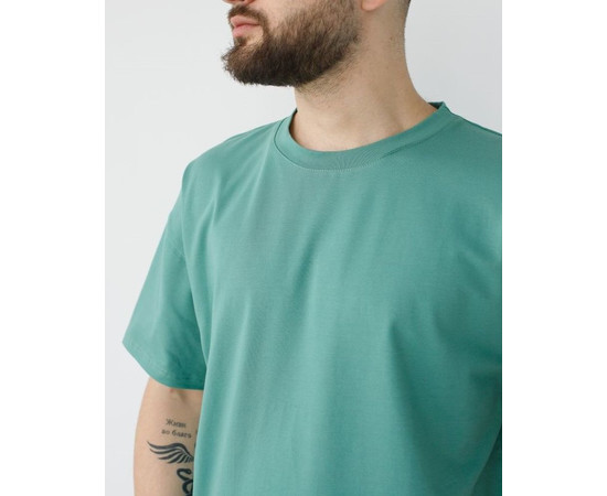 Изображение 6 Медицинская футболка унисекс зеленая р. 2XL, "БЕЛЫЙ ХАЛАТ" 453-396-730, Размер: 2XL, Цвет: зеленый