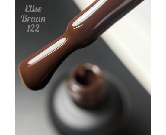 Зображення 2 Гель лак для нігтів Elise Braun №122, 10 мл, Об'єм (мл, г): 10, Колір: 122