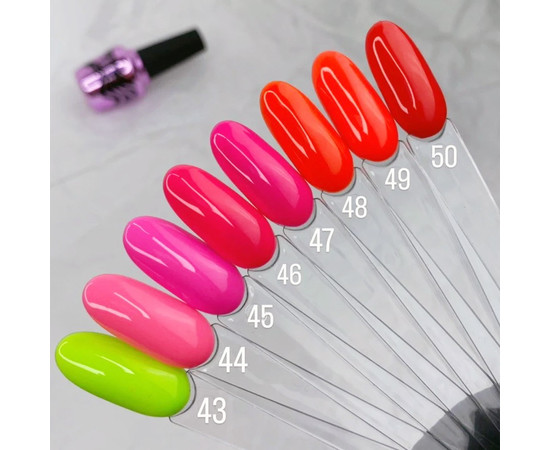 Зображення 2 База камуфлююча для гель-лаку Elise Braun Cover Base №44 насичений рожевий, 10 мл, Об'єм (мл, г): 15, Колір: 044