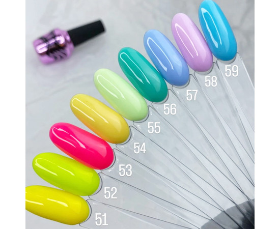 Зображення 2 База камуфлююча для гель-лаку Elise Braun Cover Base №57 васільково-блакитний, 10 мл, Об'єм (мл, г): 15, Колір: 057