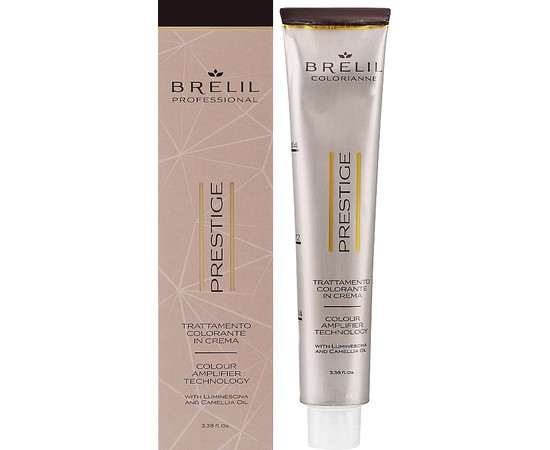 Зображення 2 Фарба для волосся Brelil Prestige 9/13 Дуже світлий блондин золотисто-пісочний, 100 мл, Об'єм (мл, г): 100, Колір: 9/13