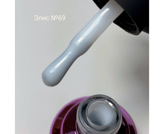 Зображення 2 База камуфлююча для гель-лаку Elise Braun Cover Base №69 легкий молочний, 15 мл, Об'єм (мл, г): 15, Колір: 069