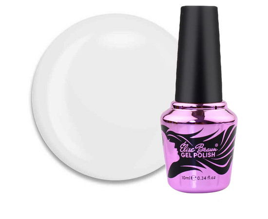 Изображение  База камуфлирующая для гель-лака Elise Braun Cover Base №67 молочная вуаль, 10 мл, Объем (мл, г): 10, Цвет: 067