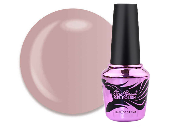 Изображение  База камуфлирующая для гель-лака Elise Braun Cover Base №80 кофейный беж, 10 мл, Объем (мл, г): 10, Цвет: 080