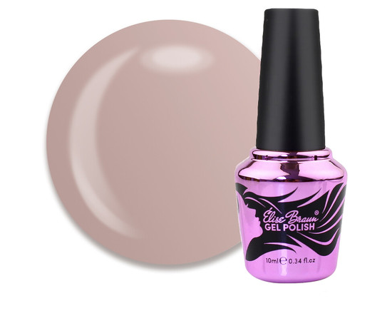 Зображення  База камуфлююча для гель-лаку Elise Braun Cover Base №82 теплий беж, 10 мл, Об'єм (мл, г): 10, Колір: 082