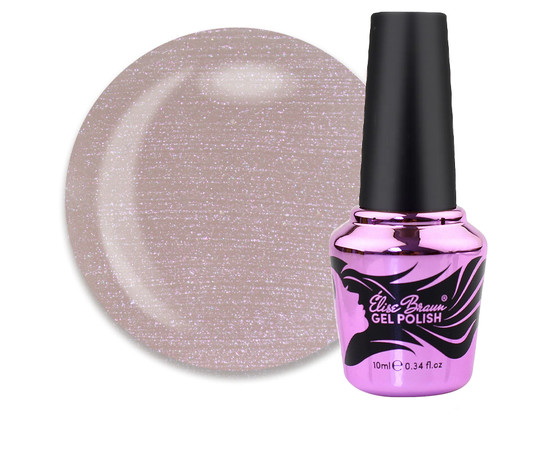 Зображення  База камуфлююча для гель-лаку Elise Braun Cover Base №84 перламутровий беж, 10 мл, Об'єм (мл, г): 10, Колір: 084