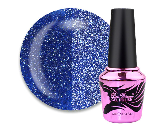 Зображення  База світловідбивна Elise Braun Go-Go Base №23 насичений синій, 10 мл, Об'єм (мл, г): 10, Колір: 023