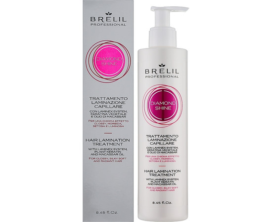 Изображение 2 Средство для ламинирования волос Brelil Hair Lamination Treatment, 250 мл