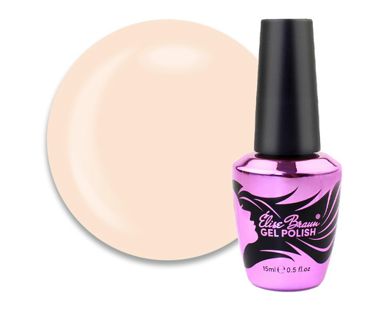 Зображення  Полігель для нігтів Elise Braun Polygel №11 молочно-рожевий крем, 15 мл