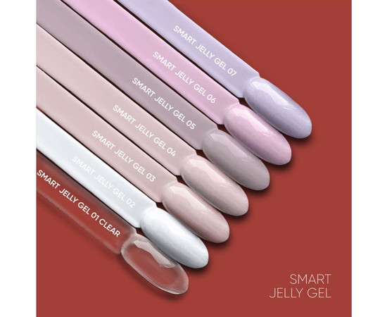 Зображення 3 Nails of the Day Smart Jelly gel 06 - будівельний гель желе для нігтів, 15 г, Об'єм (мл, г): 15, Колір: 06