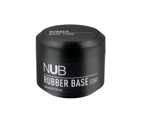 Зображення  База каучукова NUB Rubber Coat Base для гель-лаку, 30мл