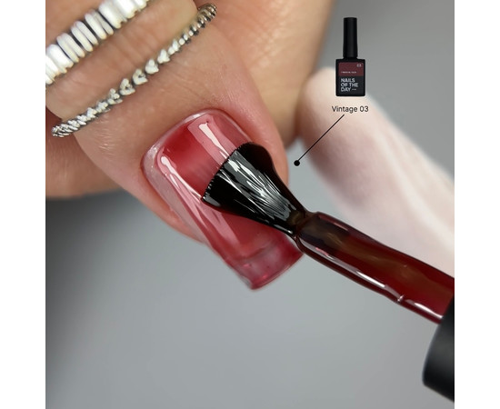 Зображення 3 Nails of the Day Vitrage gel polish 03 - вітражний гель лак для нігтів, 10  мл, Об'єм (мл, г): 10, Колір: 03