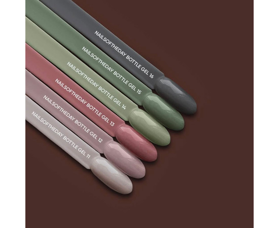 Зображення 2 Nails of the Day Bottle gel 16 - надміцний гель для нігтів, 10  мл, Об'єм (мл, г): 10, Колір: 16