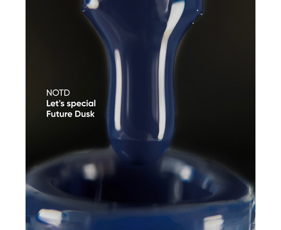 Зображення 2 Nails of the Day Let’s special Future Dusk - темно-синій гель-лак для нігтів, що перекриває в один шар, 10  мл, Об'єм (мл, г): 10, Колір: Future Dusk