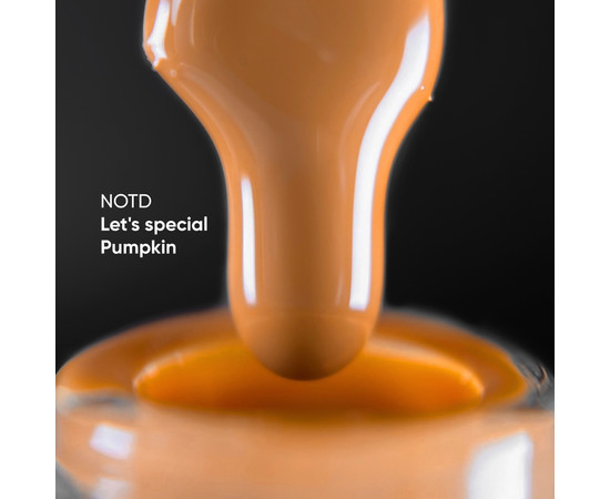 Зображення 2 Nails of the Day Let’s special Pumpkin - гарбузовий гель-лак для нігтів, що перекриває в один шар, 10  мл, Об'єм (мл, г): 10, Колір: Pumpkin