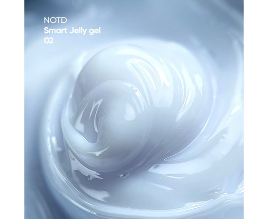 Зображення 2 Nails of the Day Smart Jelly gel 02 - білий будівельний гель желе для нігтів, 15 г, Об'єм (мл, г): 15, Колір: 02