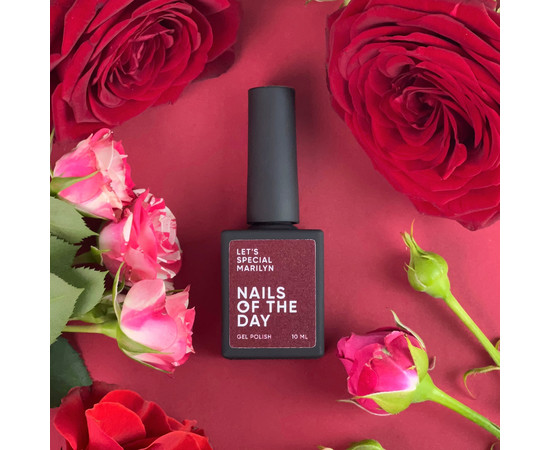 Изображение 4 Nails of the Day Let’s special Marilyn - запеченная кровь гель лак для ногтей, перекрывающий в один слой, 10 мл, Объем (мл, г): 10, Цвет: Marilyn