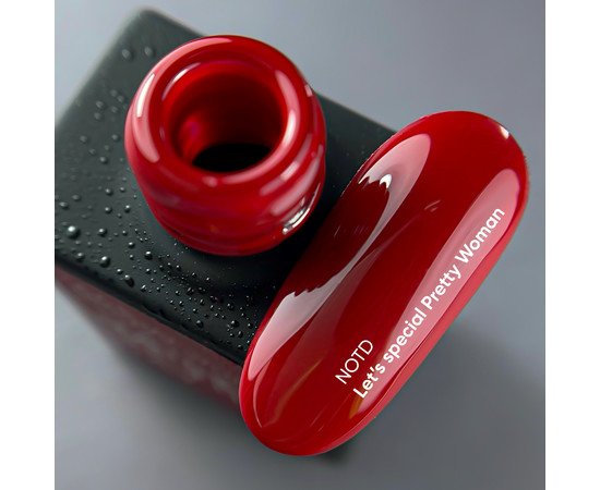 Изображение 2 Nails of the Day Let’s special Pretty Woman - малиновый гель лак для ногтей, перекрывающий в один слой, 10 мл