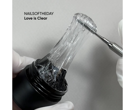 Зображення 2 Nails of the Day Love is Clear - прозора гель-жуйка для створення об’ємних дизайнів на нігтях, 15 г