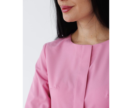 Зображення 3 Медичний костюм жіночий Жаклін рожевий (Віскоза "Еліт") р. 42, "БІЛИЙ ХАЛАТ" 440-337-927, Розмір: 42, Цвет: рожевий