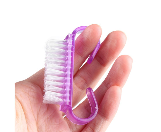 Изображение 3 Щетка для удаления пыли с ногтей CANNI мини 6.5 х 1.5 х 3.5 см, цвет в ассортименте