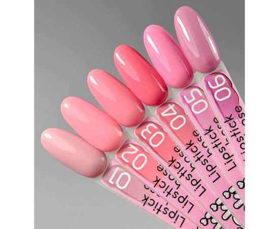 Зображення 2 База для гель-лаку Toki-Toki Lipstick Base LB01, 5 мл, Об'єм (мл, г): 5, Колір: LB01