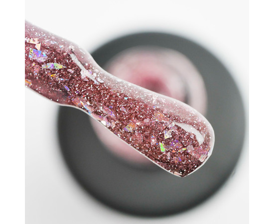 Зображення 2 База для гель-лаку Nails Molekula Base Flash Galaxy Martian Sand марсіанський пісок, 12 мл, Об'єм (мл, г): 12, Колір: Martian Sand