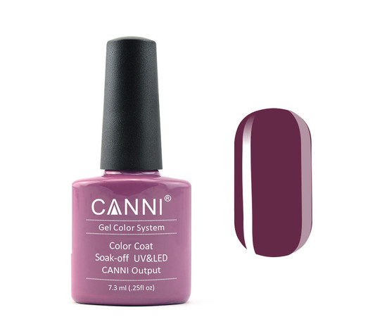 Зображення 2 Гель-лак CANNI 087 насичений рожево-коричневий, 7.3 мл, Об'єм (мл, г): 7.3, Колір: 087