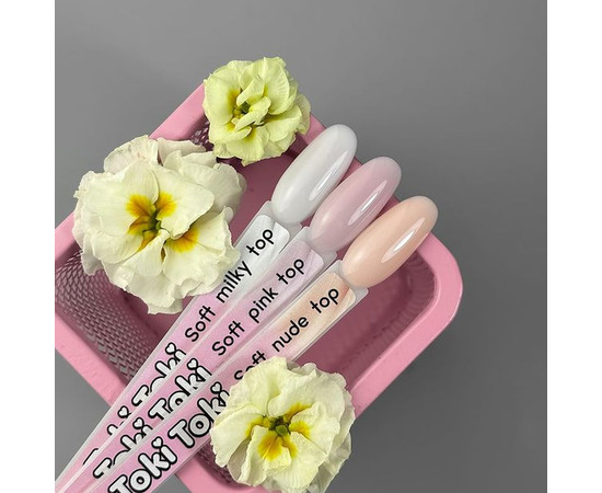 Зображення 3 Топ без липкого шару Toki-Toki Soft Pink Top, 5 мл, Об'єм (мл, г): 5, Колір: Pink