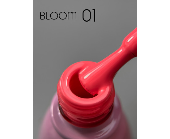 Зображення 2 Гель-лак Toki-Toki Bloom BM01 кораловий, 5 мл, Об'єм (мл, г): 5, Колір: BM01