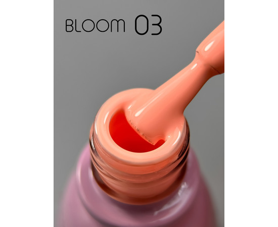 Зображення 2 Гель-лак Toki-Toki Bloom BM03 помаранчевий, 5 мл, Об'єм (мл, г): 5, Колір: BM03