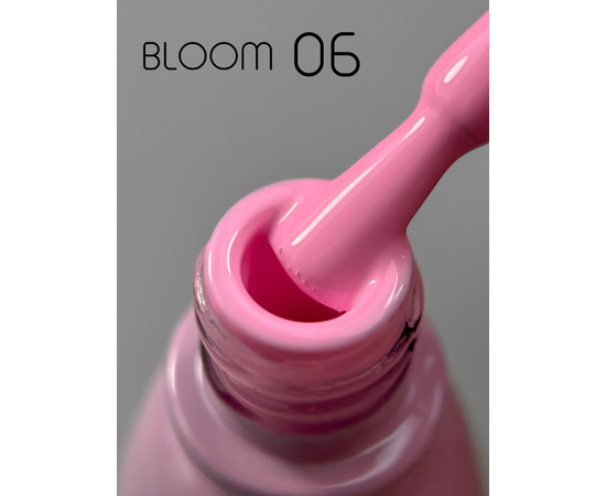 Зображення 2 Гель-лак Toki-Toki Bloom BM06 рожевий, 5 мл, Об'єм (мл, г): 5, Колір: BM06