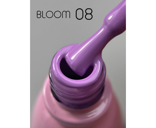 Изображение 2 Гель-лак Toki-Toki Bloom BM08 сиреневый, 5 мл, Объем (мл, г): 5, Цвет: BM08
