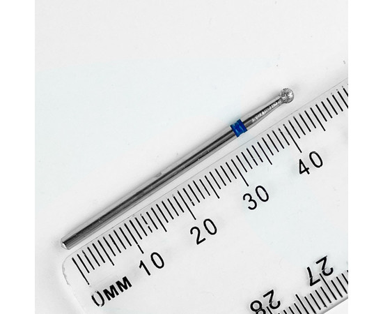 Зображення 2 Фреза алмазна Molekula 801/001 023B синя куля діаметр 2.3 мм