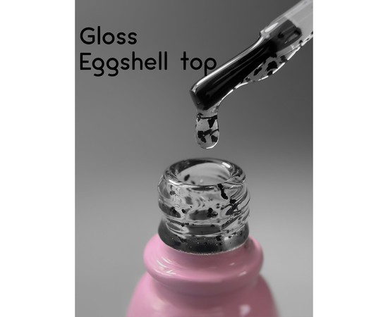 Зображення 2 Топ без липкого шару Toki-Toki Gloss Eggshel Top, 5 мл, Об'єм (мл, г): 5, Колір: глянсовий
