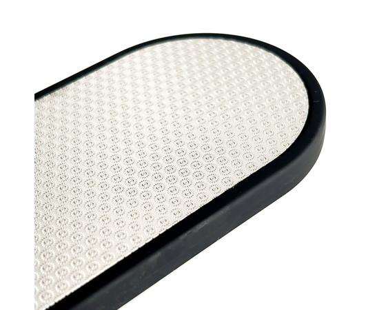 Зображення 2 Тертка для педикюру лазерна Molekula овальна чорна